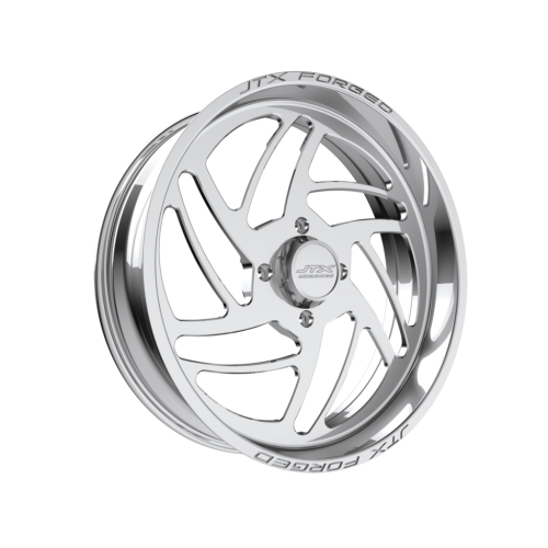 BKT TR 171 40x9.5-22 Tires on JTX Forged Turbo Polished Wheels