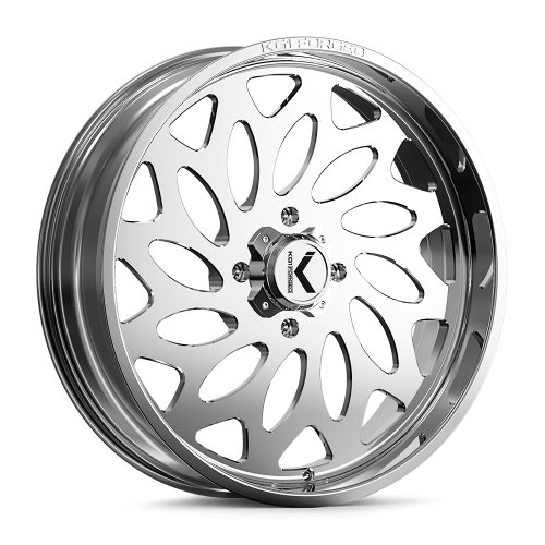 EFX MotoSlayer 33x9.5-22 Tires on KG1 Forged KU007 Lotus Polished Wheels