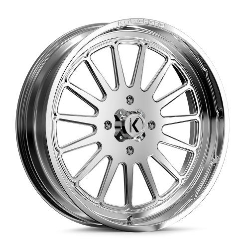 EFX MotoSlayer 33x9.5-22 Tires on KG1 Forged KU016 Rays Polished Wheels