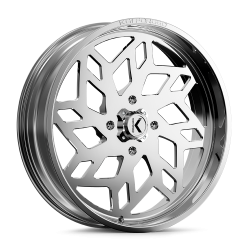 EFX Motohavok 35x8.5-22 Tires on KG1 Forged KU021 Kreator Polished Wheels