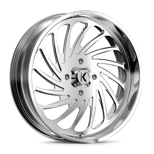 EFX Motohavok 35x8.5-22 Tires on KG1 Forged KU023 Bender Polished Wheels