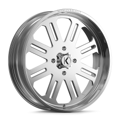 EFX MotoSlayer 33x9.5-22 Tires on KG1 Forged KU034 H8ter Polished Wheels