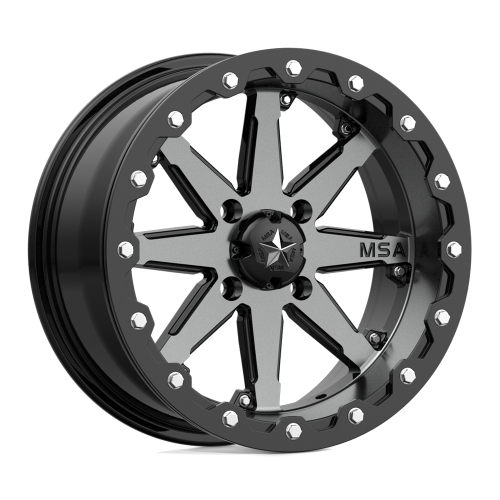 Tusk Terrabite 33x10-15 Radial Tires on MSA M21 Lok Beadlock Wheels