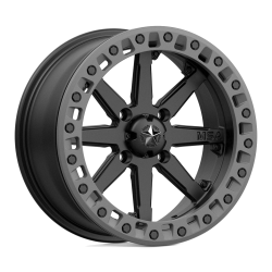 Gladiator X Comp ATR 28x10-14 (10ply) Radial Tires on MSA M31 Lok2 Satin Black Beadlock Wheels