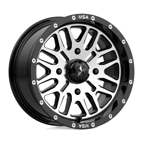 Tusk Terrabite 33x10-15 Radial Tires on MSA M38 Brute Wheels