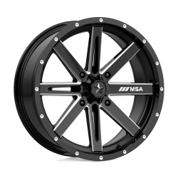 EFX MotoMTC 32x10-18 Tires on MSA M41 Boxer Wheels