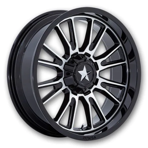 MSA M51 Thunderlips Machined 24x7 Wheel/Rim