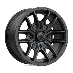 Gladiator X Comp ATR 30x10-14 (10ply) Radial Tires on MSA M43 Fang Titanium Tint Wheels