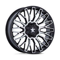 Gladiator X Comp ATR 28x10-14 (10ply) Radial Tires on MSA M50 Clubber Machined Wheels