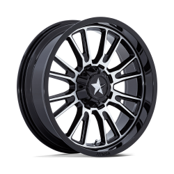 Gladiator X Comp ATR 30x10-14 (10ply) Radial Tires on MSA M51 Thunderlips Machined Wheels