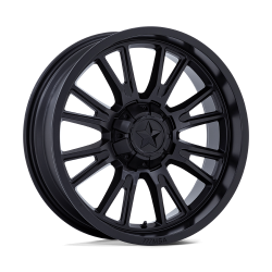 BKT AT 171 35x9-22 Tires on MSA M51 Thunderlips Matte Black Wheels