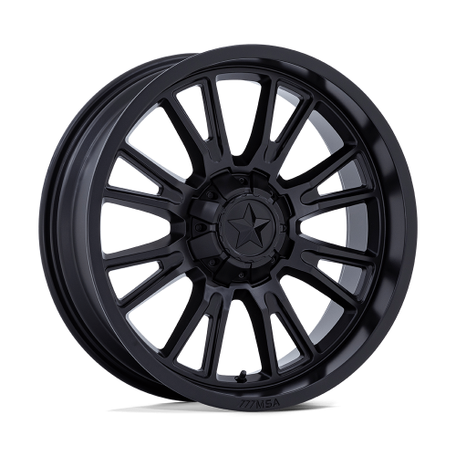 BKT AT 171 40x10-22 Tires on MSA M51 Thunderlips Matte Black Wheels