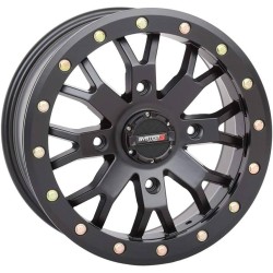 Tusk Terrabite 32x10-14 Radial Tires on SB-4 Matte Black Beadlock Wheels