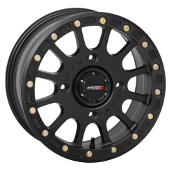 Tusk Terrabite 30x10-14 Radial Tires on SB-5 Matte Black Beadlock Wheels