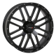 BKT TR 171 47.6x13.6-24 Tires on ST-3 Matte Black Wheels