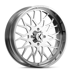 KG1 Forged KU019 Torture Polished 22x7 Wheel/Rim