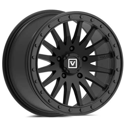 Valor Off Road V06 15x8 Satin Black Beadlock Wheel/Rim