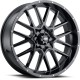 EFX MotoMTC 32x10-18 Tires on ITP Hurricane Gloss Black Wheels