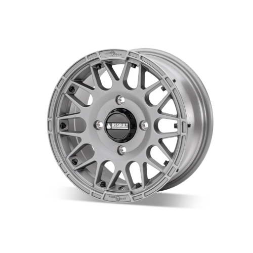 SuperATV - Assault Industries Hellfire 15x7 Matte Titanium InnerLock Wheel/Rim