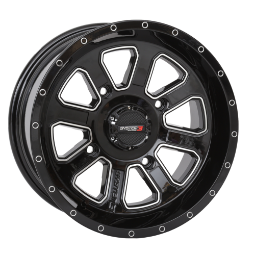 System 3 Offroad ST-4 (Black) 14x7 Wheel/Rim