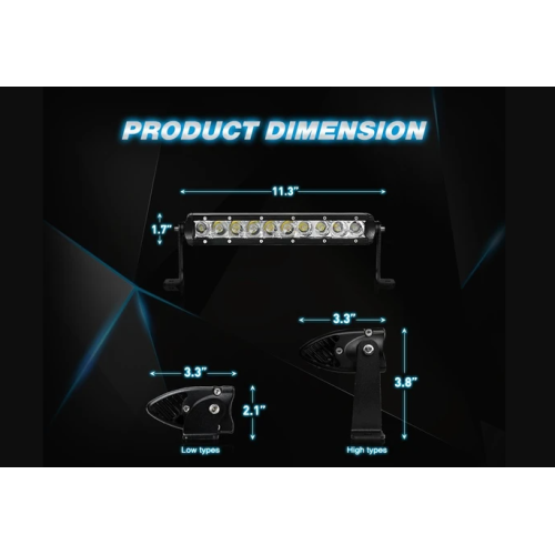 11" Light Bar & Wiring Harness