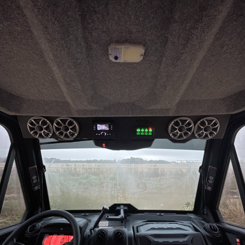 Ranch Armor Can-Am Defender Overhead Audio/Speaker System