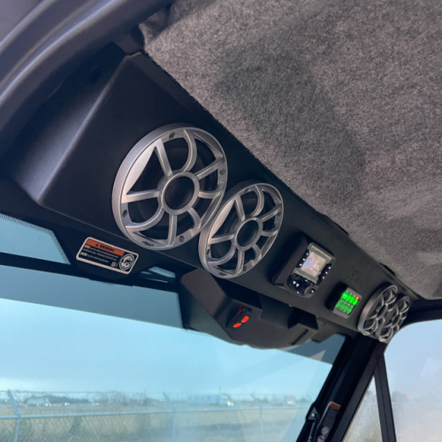 Ranch Armor Can-Am Defender Overhead Audio/Speaker System