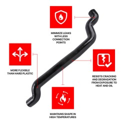 Snorkel Your ATV Silicone Riser Kit - Honda Rubicon 2015-22