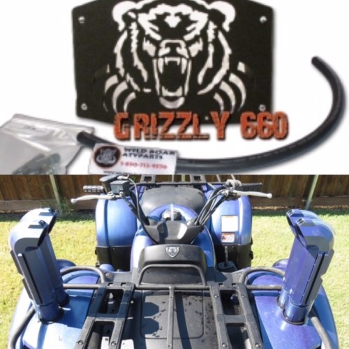 Yamaha Grizzly 660 Radiator Relocation/Snorkel Combo Kit 02-08 