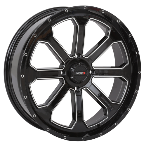 System 3 Offroad ST-4 Black 20x7 Wheel/Rim