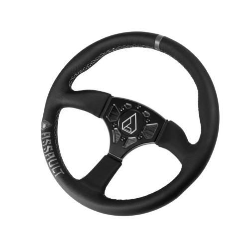 ASSAULT INDUSTRIES 350R LEATHER UTV STEERING WHEEL