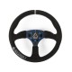 ASSAULT INDUSTRIES 350R SUEDE UTV STEERING WHEEL