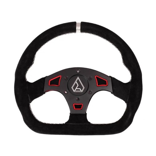 SUEDE BALLISTIC "D" UTV STEERING WHEEL