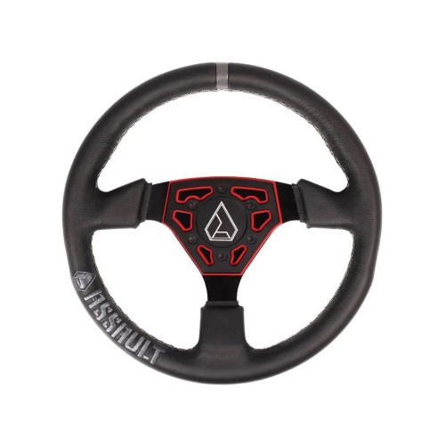 ASSAULT INDUSTRIES UNIVERSAL NAVIGATOR LEATHER UTV STEERING WHEEL