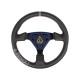 ASSAULT INDUSTRIES UNIVERSAL NAVIGATOR LEATHER UTV STEERING WHEEL