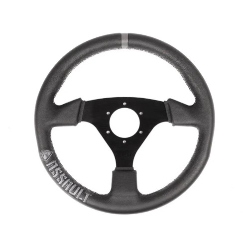 ASSAULT INDUSTRIES UNIVERSAL NAVIGATOR LEATHER UTV STEERING WHEEL