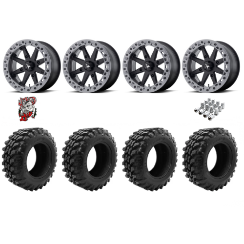 Super Grip XT Standard 32x10x15 Tires on MSA M31 Lok2 Beadlock Wheels