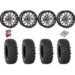 System 3 XTR370 28x10-14 Tires on HL21 Machined Wheels