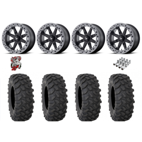 System 3 XTR370 37x10-18 Tires on MSA M31 Lok2 Beadlock Wheels