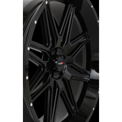 System 3 Offroad ST-7 Gloss Black 24x9 Wheel/Rim