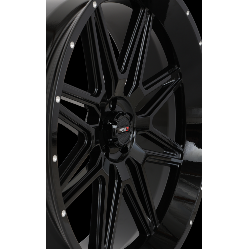 System 3 Offroad ST-7 Gloss Black 24x9 Wheel/Rim