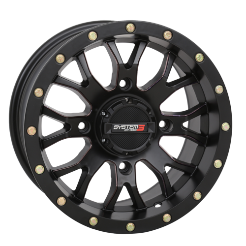 System 3 Offroad ST-3 Matte Black 18x7 Wheel/Rim