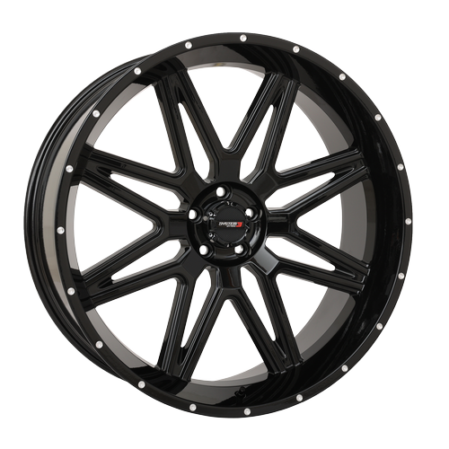 System 3 Offroad ST-7 Gloss Black 24x9 Wheel/Rim