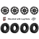 Terminator 28x10-14 Tires on STI HD10 Gloss Black Wheels