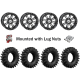 Terminator 28x10-14 Tires on STI HD3 Black Wheels