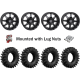 Terminator 28x10-14 Tires on STI HD6 Matte Black Wheels