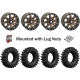 Terminator 28x10-14 Tires on STI HD9 Bronze Beadlock Wheels