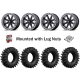 Terminator 32x10-14 Tires on MSA M31 Lok2 Beadlock Wheels