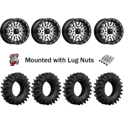 Terminator 29.5x10-14 Tires on MSA M37 Brute Beadlock Wheels