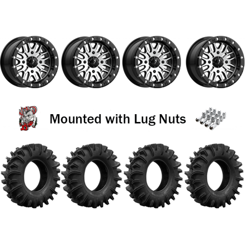 Terminator 32x10-14 Tires on MSA M37 Brute Beadlock Wheels